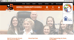 Desktop Screenshot of merrillschools.org
